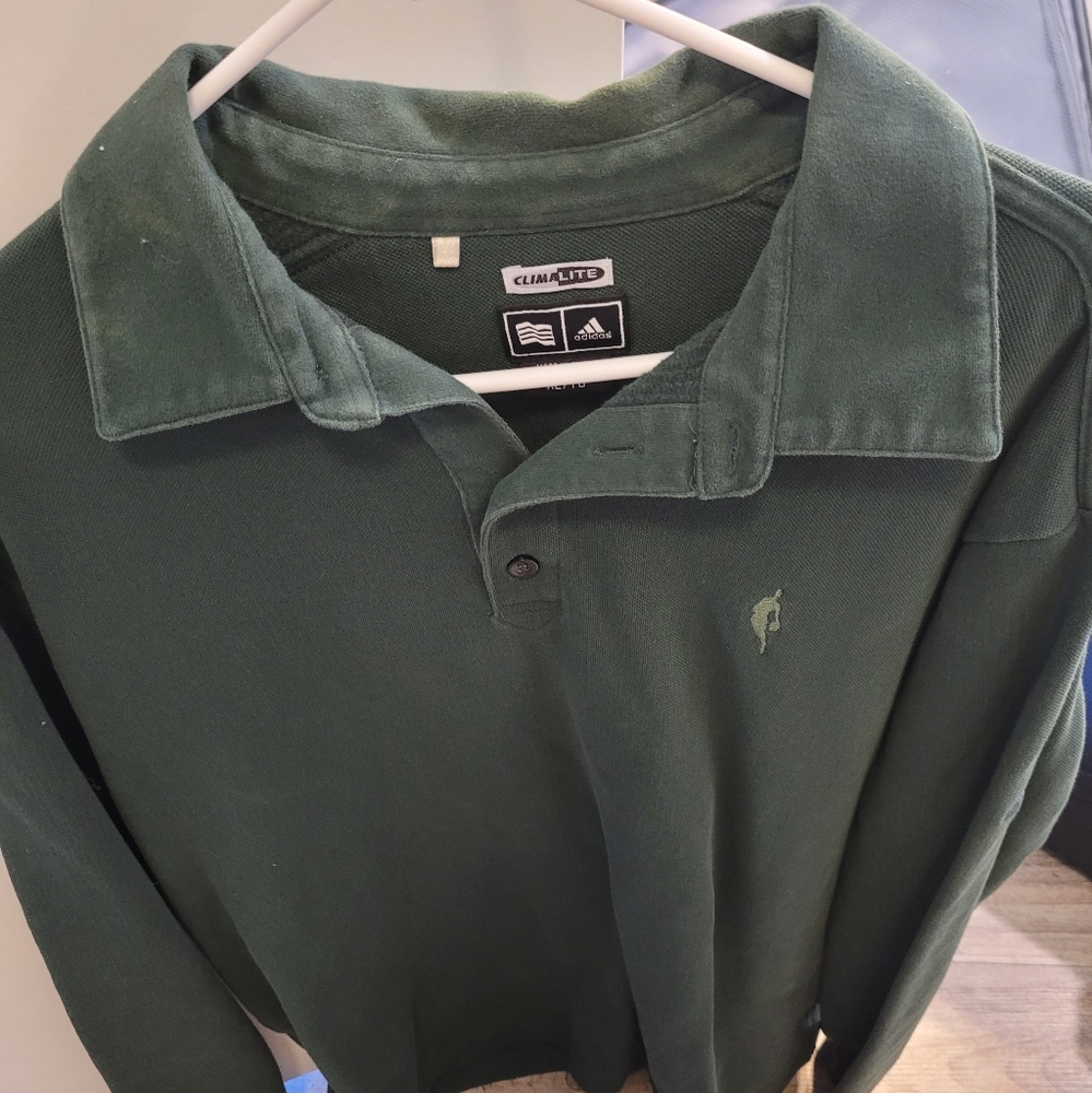 Adidas NBA Green long sleeve shirt Size L